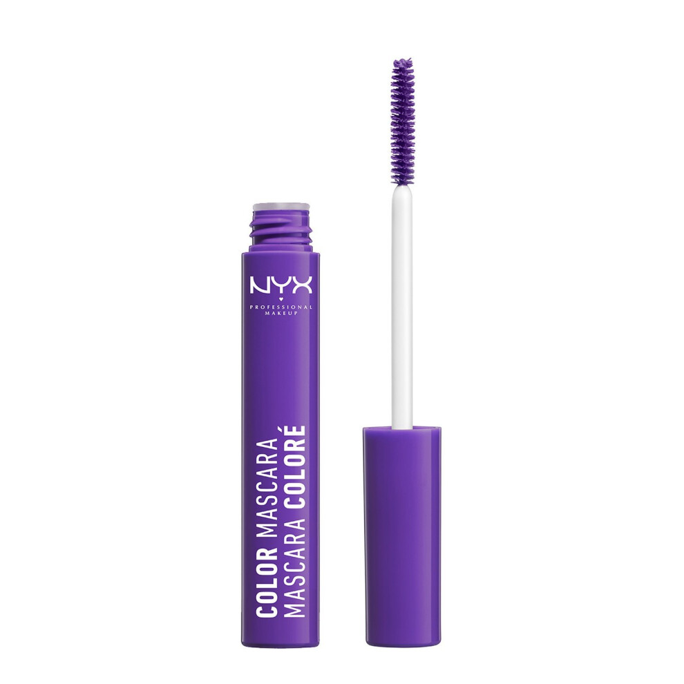 NYX Professional Makeup color Mascara, Purple, 032 Ounce