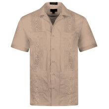 OmegaTux kubai Guayabera rvid ujj ing Eskvoi Szivar Beach Bartender Alkalmi bzs XX-Nagy