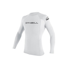O'Neill Kinder Basic Skins UPF 50+ Kurzarm Rash Guard, Weiß, 8