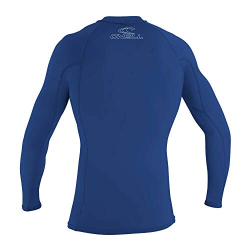 O'Neill Wetsuits Ανδρικό Basic Skins 50+ L/S Rash Guard, Pacific, M 1