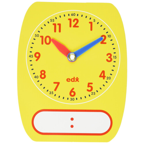 DIDAX Education Resources Writing-on Wipe-Off Clocks (5)