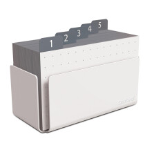 Oxford at Hand Notitiekaartorganizer 25 Dot Grid-kaarten Houtskool 1 Elk (3342014)