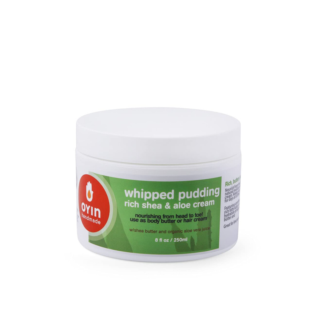 Oyin Handmade Cream Whipped Pudding Rich Natural Moisture 8 Oz