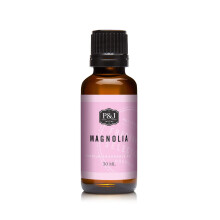 P&J Fragrance Oil Magnolia Oil 30ml - Lysdufter til stearinlys, der fremstiller Freshie Scents Soap Laves Diffuser Oil Scents