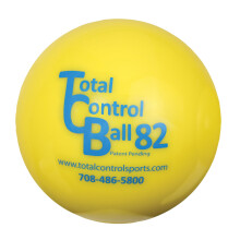 Total Control Sports Batting Ball (6er-Pack), Gelb