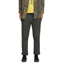 Volcom Men's Frickin Modern Fit Stretch Chino Pant Charcoal Heather 1 46W X 34L