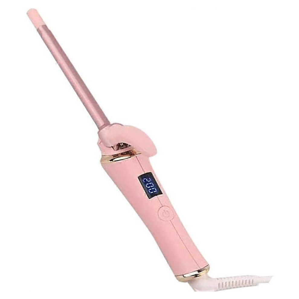 2025 New Thin Curling Wand, 9mm Mini Curling Iron for Long & Short Hair, Small Curling Iron Ceramic Barrel