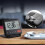 Foldable Digital Travel Alarm Clock Folding Bedside Clock with Snooze Mode 3