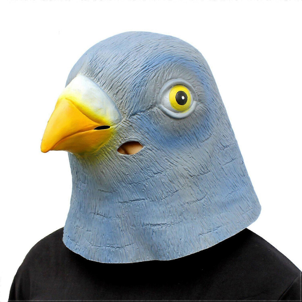 2025 New Creepy Party Deluxe Novelty Halloween Costume Party Latex Animal Head Mask Pigeon-image-OPC-PG2DMJF-NEW