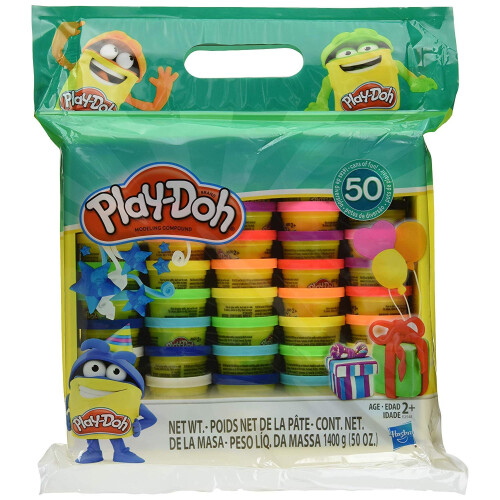 Play-Doh Play-Doh Modelling Compound 50-Value Pack Case of Colours Non-Toxic Assorted Colour
