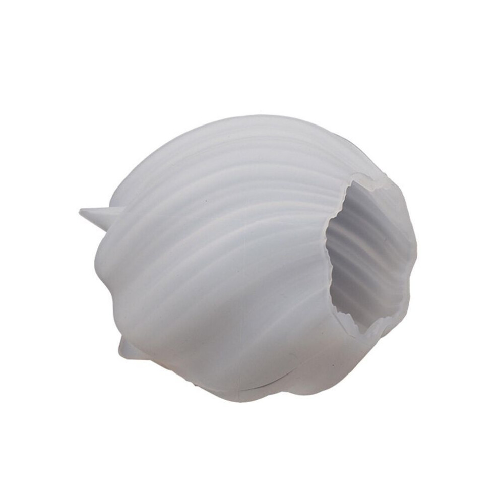 (as the picture, M) Wave Pillar Candle Silicone Mold For Candle Making Aromatherapy Candle Resin Mould Ornaments Epoxy Resin Casting Mold