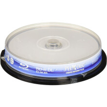 PlexDisc BD-R DL 6x 50GB Blu-ray 10 dischi stampabili a getto d'inchiostro bianco lucido resistente all'acqua