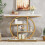 Tribesigns Tribesigns Console Table, 105 cm Industrial 4-Tier Sofa Table 5