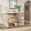Tribesigns Tribesigns Console Table, 105 cm Industrial 4-Tier Sofa Table 7
