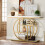 Tribesigns Tribesigns Console Table, 105 cm Industrial 4-Tier Sofa Table 8