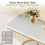 Tribesigns Tribesigns Console Table, 105 cm Industrial 4-Tier Sofa Table 10