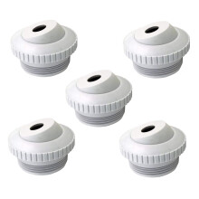 PoolSupplyTown Pool Spa 1/2" Opening Hydrostream Return Jet Fitting met 1-1/2" Inch MIP-draad Vervang Hayward SP1419C (5-pack)