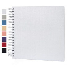 potricher 10 x 10 Inch DIY Scrapbook Photo Album Hardcover Kraft Blank