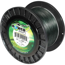 Żyłka wędkarska w oplocie z włókna POWERPRO Spectra Moss Green 1500YD/65LB