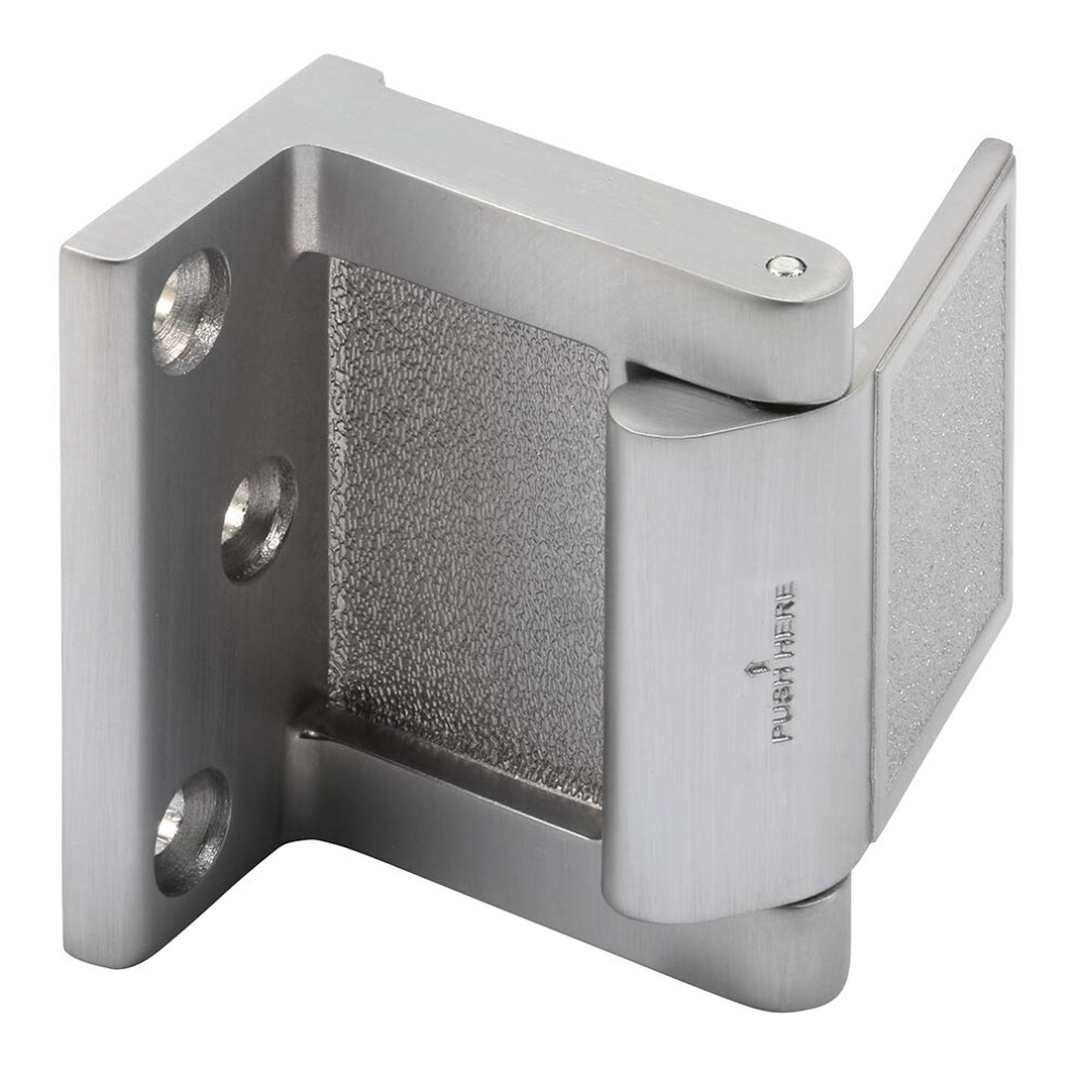 Prime-Line MP4936 Hotel Door Blocker/Door Stop in Chrome (Single Pack)
