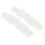 Prime-Line N 6539 7/8 In., Λευκό Νάυλον, Οδηγός Συρόμενης Πόρτας Bi-Fold (2 Πακέτο) 1