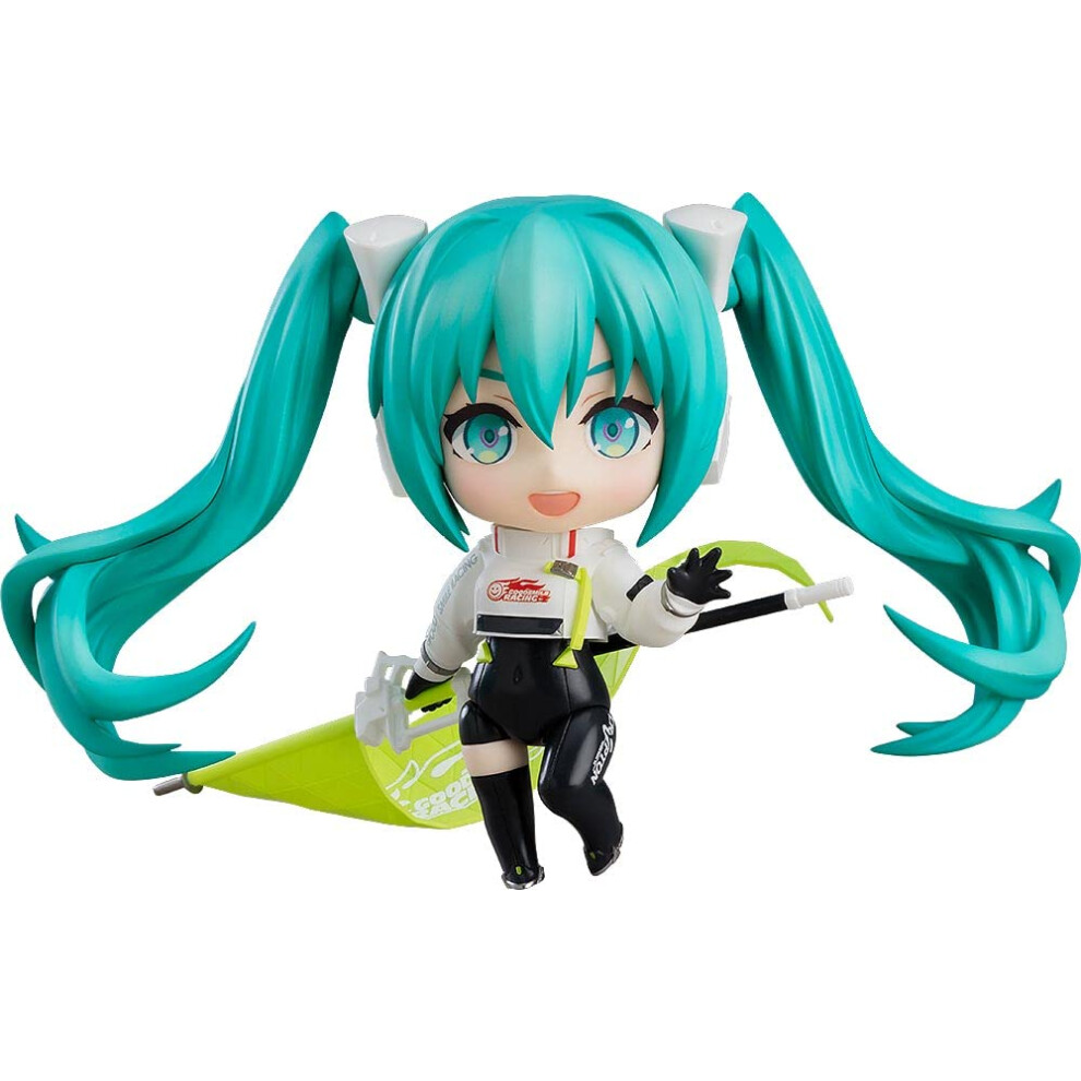 Good Smile Company - Hatsune Miku Gt Project Racing Miku 2022 Nendoroid Acton Figure-image