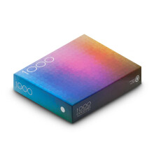1000 kleuren legpuzzel CMYK-verloop Clemens Habicht