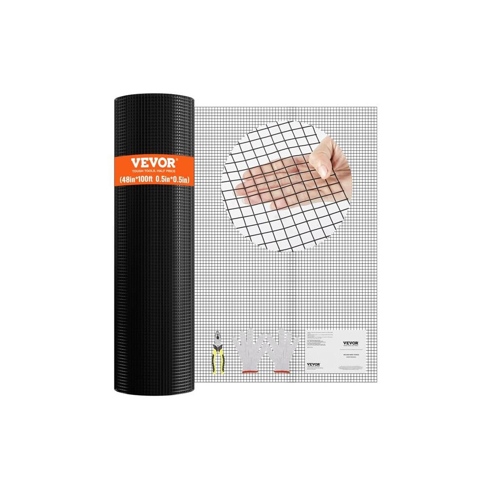 Vevor JSGSWL48IN10WPK5OV0 48 in. x 100 ft. Galvanized Hardware Cloth