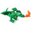 Rhode Island Novelty 30"""" Dragon Inflate 1