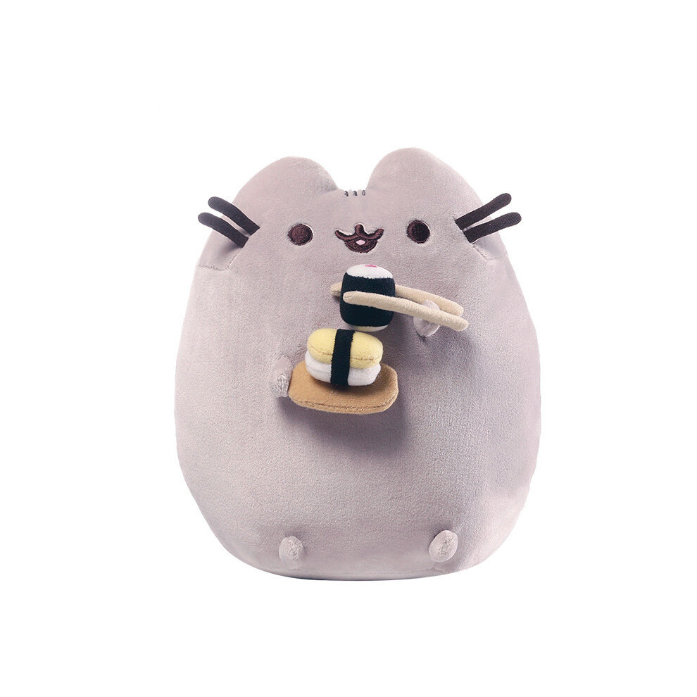 (Sushi) Pusheen Plush Toy Cat Doll Pusheen Plushies Stuffed Animals Kids Gifts 20cm _b