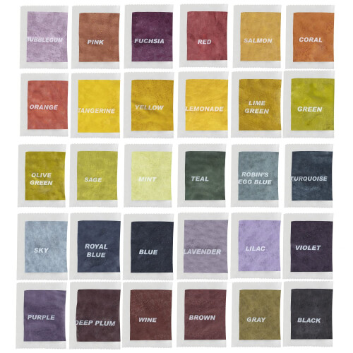 Tulip One-Step Tie-Dye Refills, Χρωματικός Τροχός, Μόνιμο Βαφή Υφασμάτων, 30 Τεμάχια 2