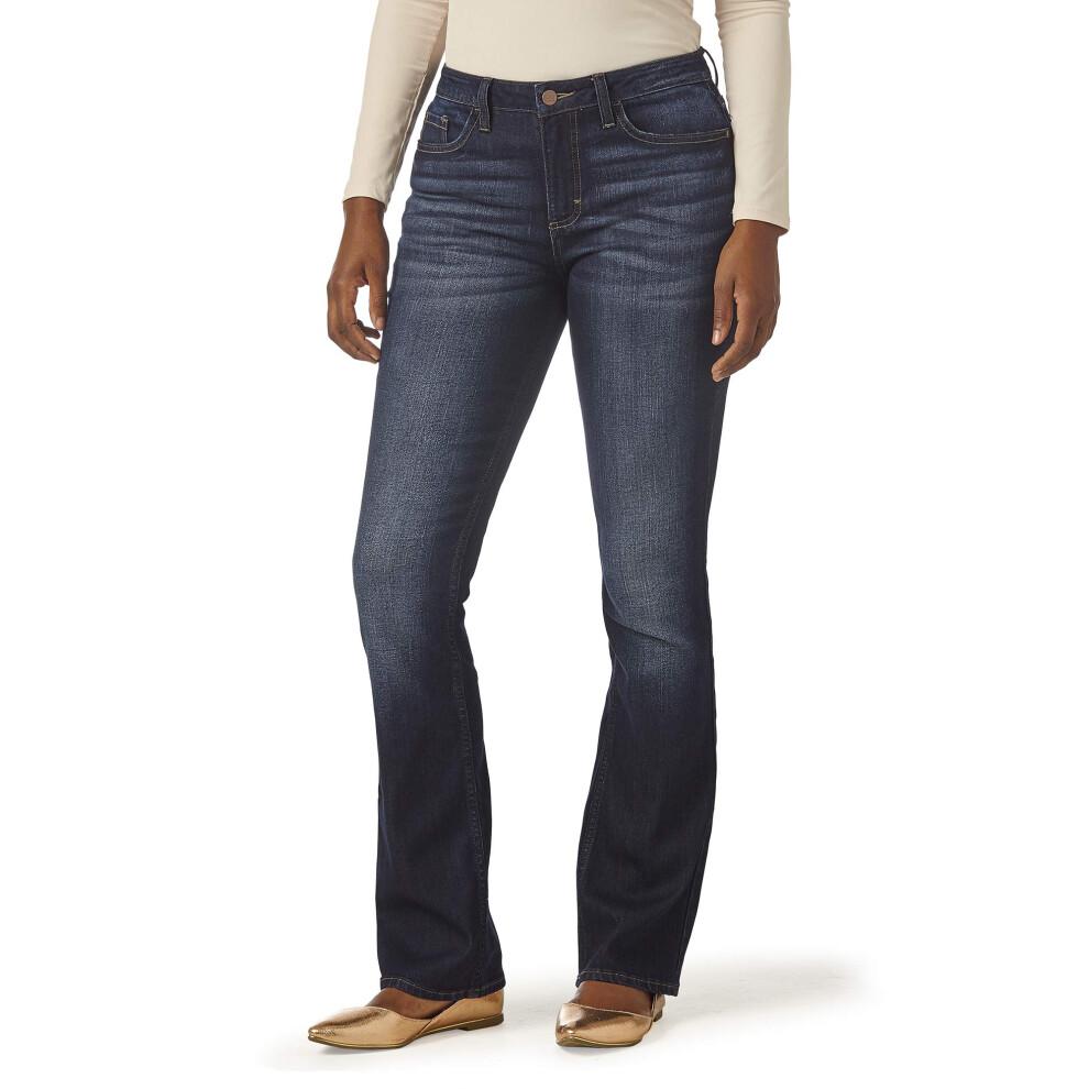 Jean bootcut taille mi-haute Riders by Lee Indigo pour femme, Nightfall, 42 Petite