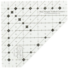Antler Quilt Design Mini-Lineal fr einfache gefaltete Ecken