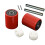 Pallet JackTruck Load Wheels Full Set with Axles and Entry Exit Roller 1