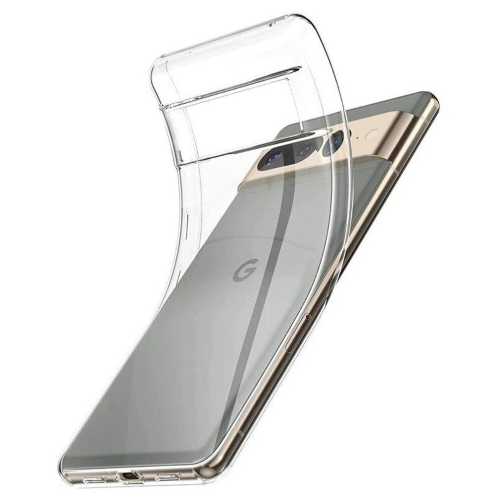 (clear, PIXEL 5 XL) For Google Pixel 8 Pro Pixel8 Ultra Thin Transparent Silicone Phone Case for Pixel 8 7 6 Pro 6A 5 5A 4 4A 3 3A XL Clear TPU Protective Cover