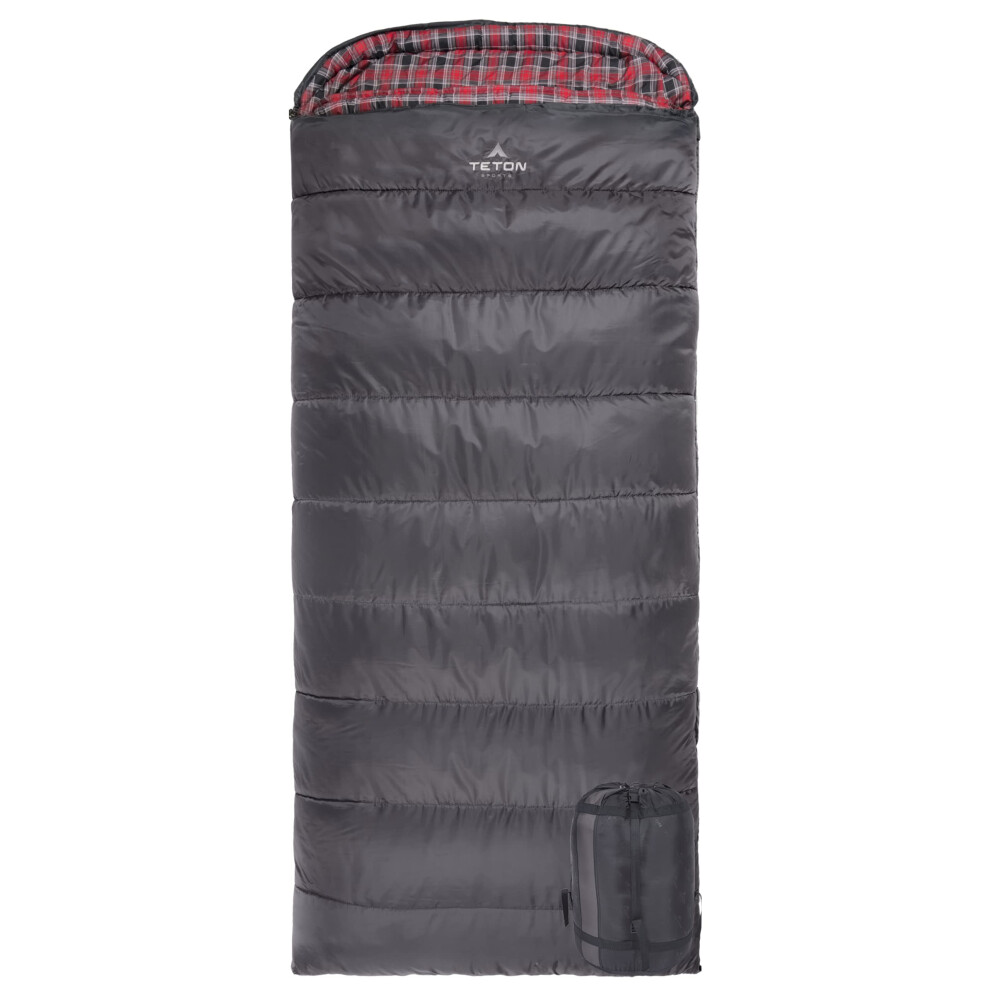 TETON Sports Celsius XL -25F Sleeping Bag; Cold Weather Sleeping Bag; Great for Family Camping; Free Compression Sack