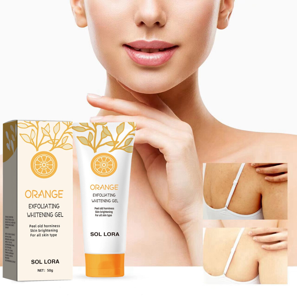 Yetp Star Orange Exfoliation Cleansing Pores Brightening Gently Remove Dead Skin Blackhead Exfoliation Gel