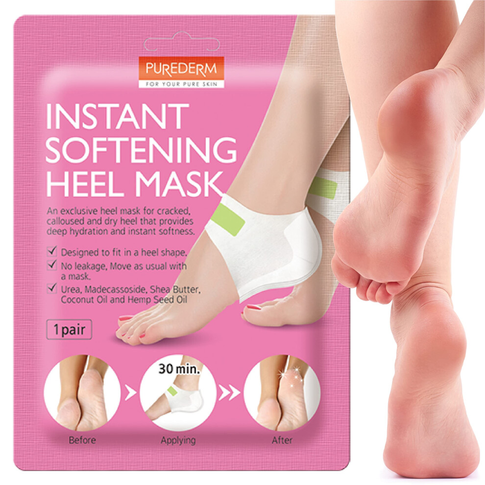 Purederm Instant Softening Heel Mask. - Image 3