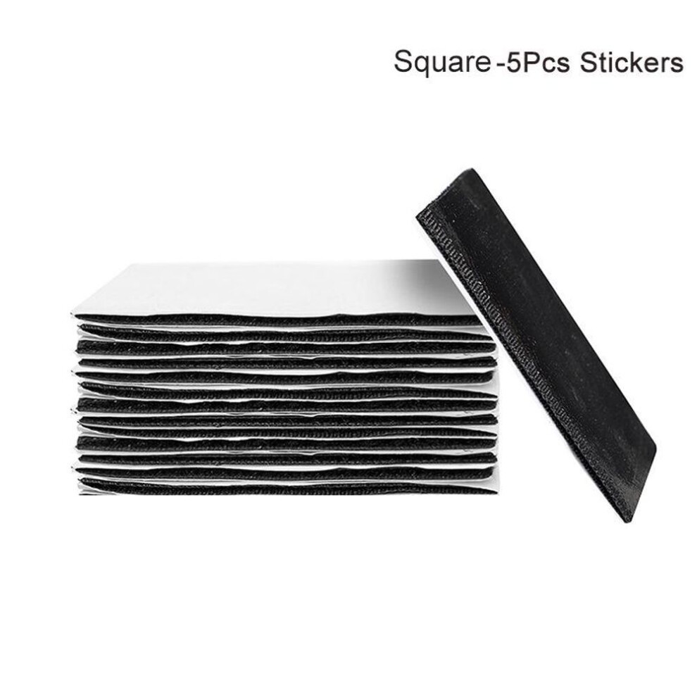 (B) 5pcs Sofa Cushion Bed Sheet Clip Velcro Couch Seat Cushion Nonslip Adhesive Carpet Bed Sofa Holder