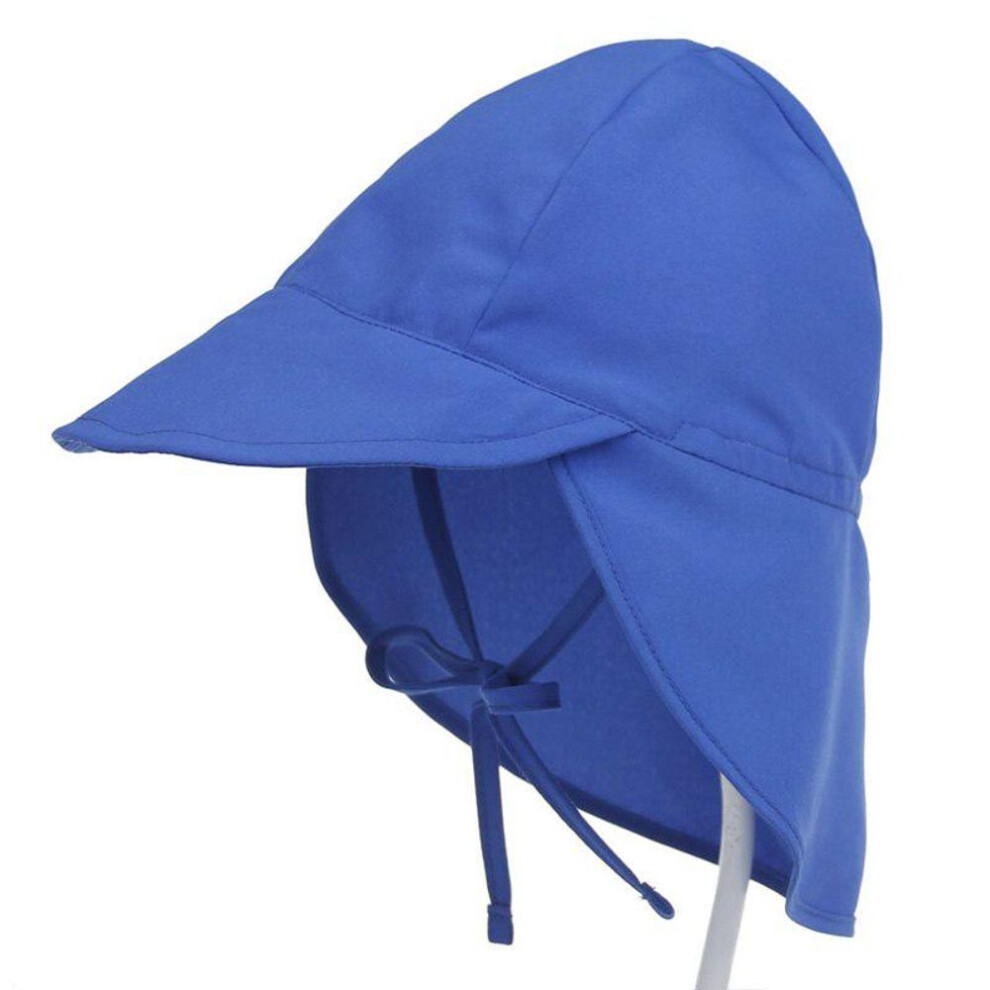 (blue, S(44-48cm)) Baby Sun Protection Hat Adjustable Summer Baby Cap for Boys and Girl Hat Kids Children Hats