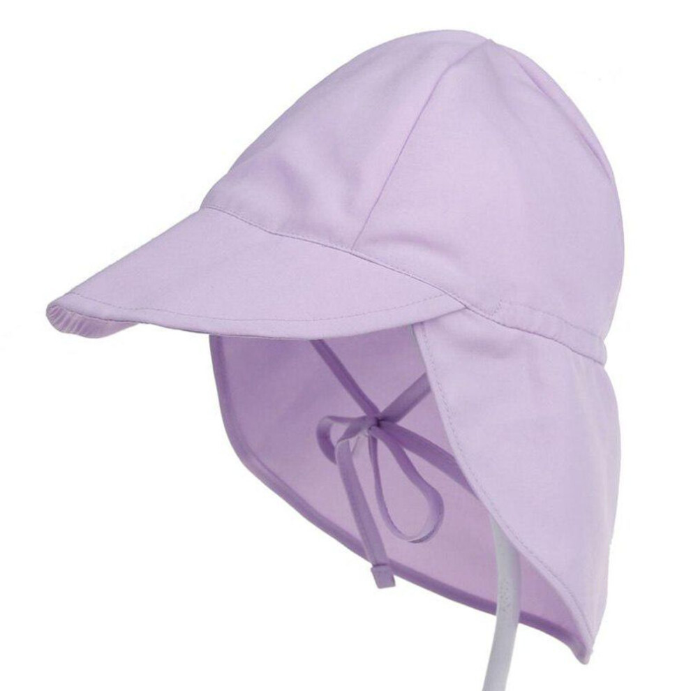 (purple, S(44-48cm)) Baby Sun Protection Hat Adjustable Summer Baby Cap for Boys and Girl Hat Kids Children Hats