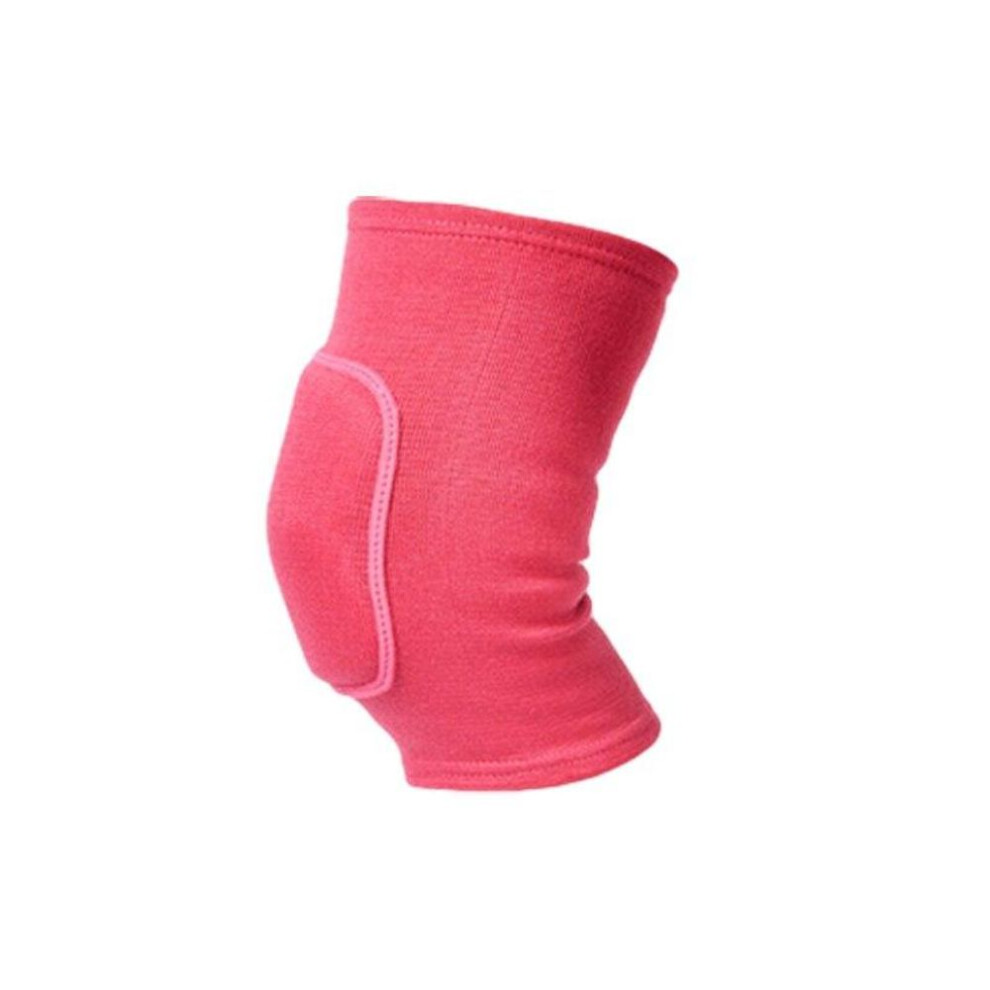 (red, L) 1Pc Sports Compression Knee Pads Elastic Knee Protector Thickened Sponge Knee Brace Support for Dancing Workout Training Equipment