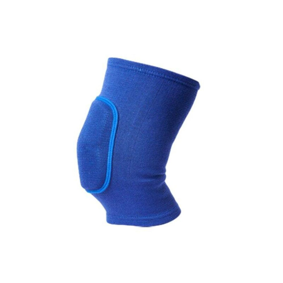 (blue, M) 1pc Sports Compression Knee Pads Elastic Knee Protector Thickened Sponge Knee Brace Support For Dancing Workout Training Equipment
