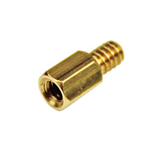 StarTech.com Entretoises de carte mre en laiton 6-32 pour botier d'ordinateur ATX - Paquet de 15 TAA (STANDOFF632)