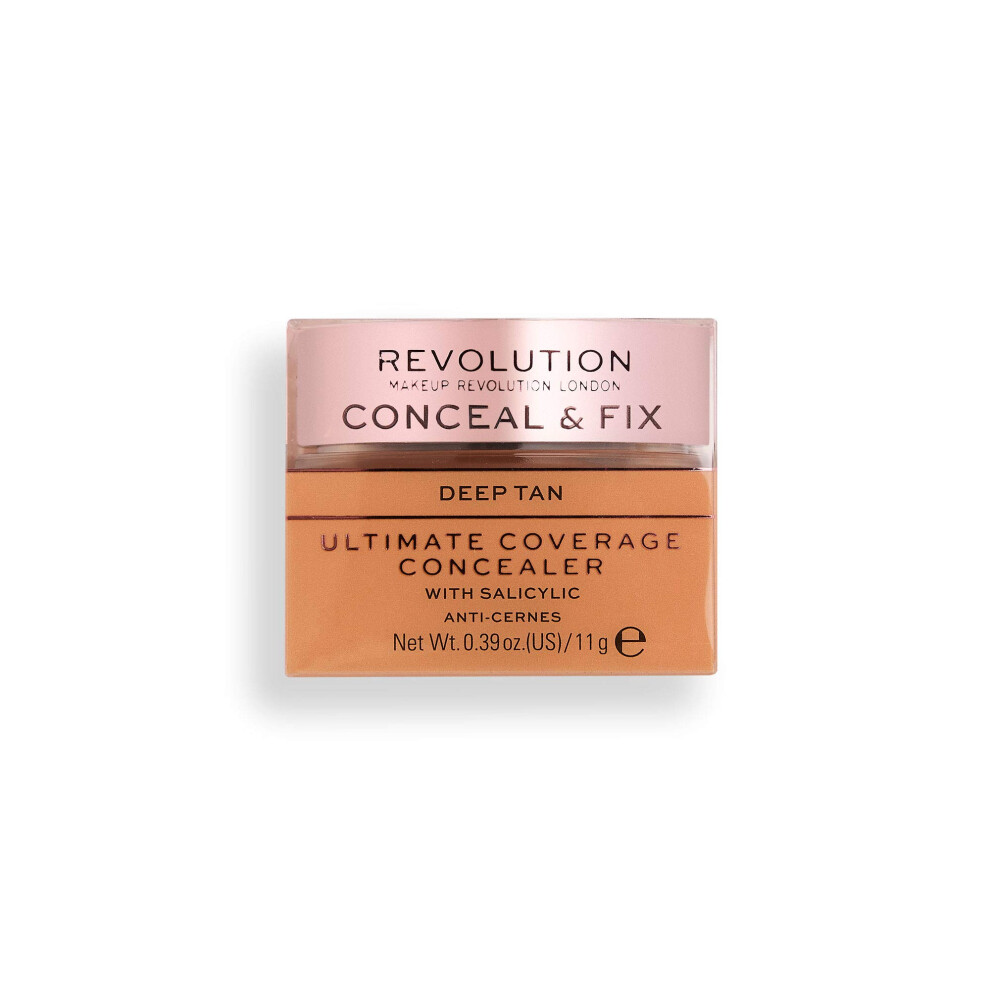 Rev Conceal And Fix Ultimate Coverage Concealer Diepte Bruinen-image