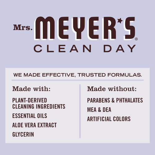 MRS. MEYER'S CLEAN DAY Diskmedel, Lavendel, 16 oz Flaska 1