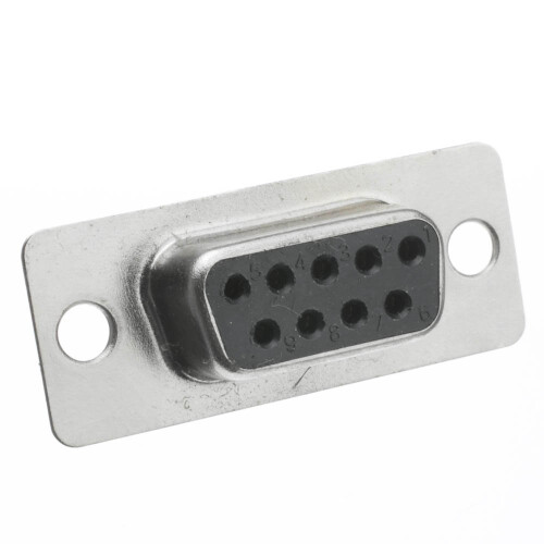 CableWholesale DB9 kvinnlig seriell crimphus