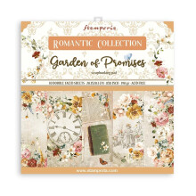 Stamperia Inter Kft Paper Pad 8x8 10pk OSFA Garden of Promissis 10 Designs/1 fiecare