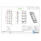 Decora Wall Plate Insert 6 Hl Keystone Jack White 2