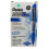 Pentel St??? Pentel Liquid Gel Refillable 1.0mm Blue/Grey Barrel/Ink (BL60-C) 1